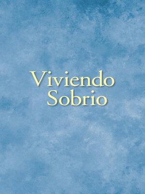 cover image of Viviendo Sobrio